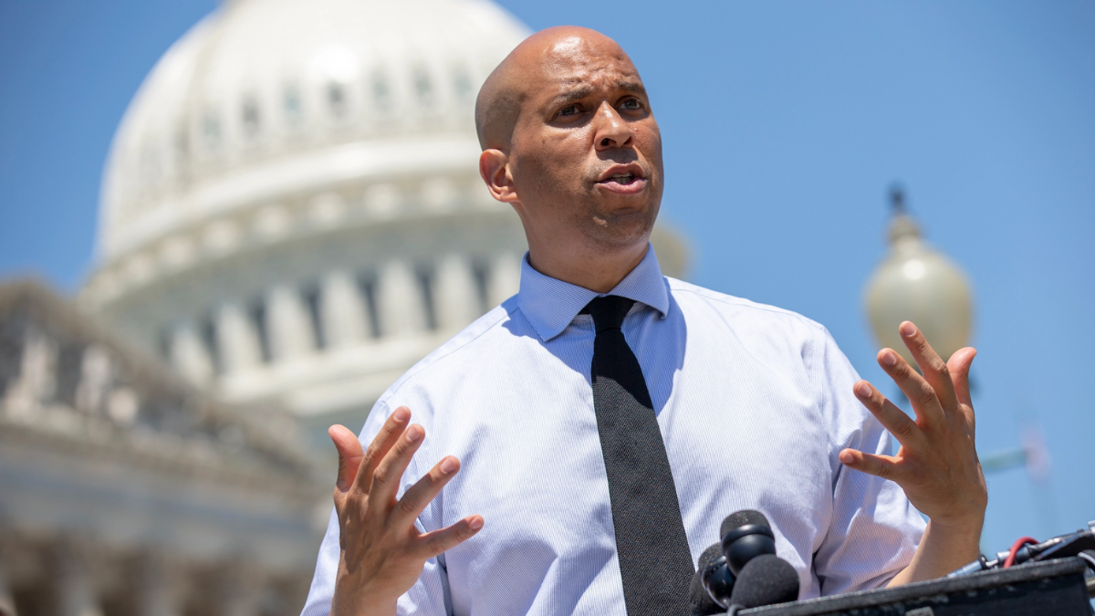 Sen. Cory Booker Shares His Sheltering Experience in Israeli Hotel During Hamas Missile Attacks
